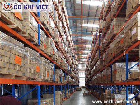 Trúng thầu, nghiệm thu, bàn giao đưa vào sử dụng kệ selective cho kho hàng Wipro Unza