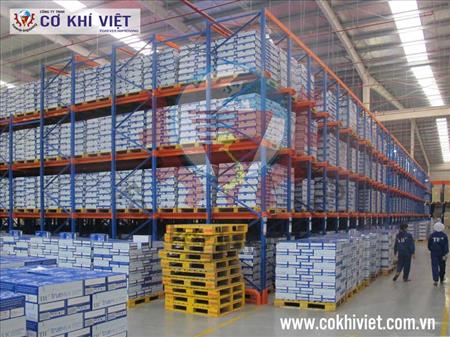 Nghiệm thu, bàn giao kệ Drive in cho TH Milk